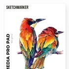 Альбом для смеш. техник  A4 SKETCHMARKER MIXED MEDIA PRO(160г/м) MMPADA4																										
