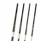 Набор кистей "Creative" белая синтетика White Taklon 4шт. АССОРТИ set20-4pc
