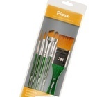 Набор кистей "Creative" синтетика 5шт. с флейцем АССОРТИ set17-5pc